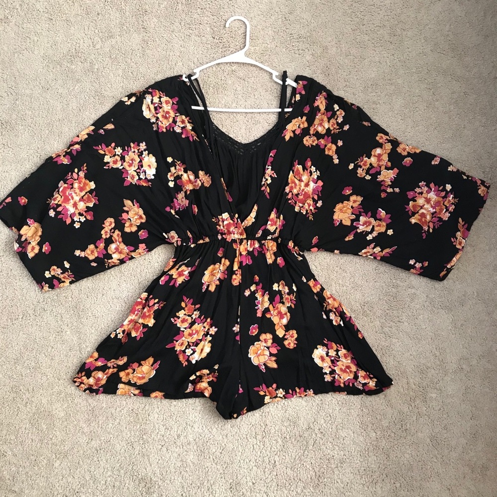 Floral romper!